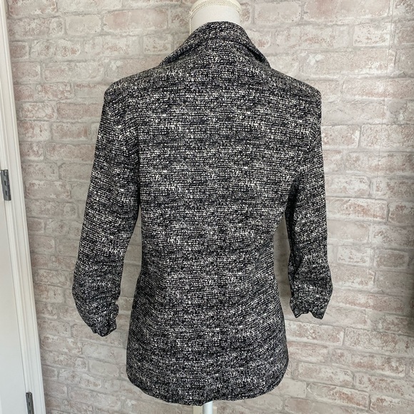 Soho Apparel black and white print blazer size L - Picture 2 of 4